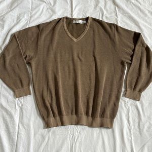 St. Croix Knits Expressly for Mondo Uomo, V-neck sweater, Size XL